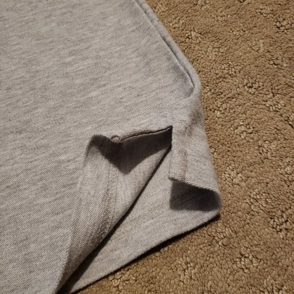 Carhartt Polo Shirt Men's Large L Gray Loose Fit Western Ranchwear Trendy Preppy - Picture 10 of 10